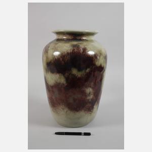 Große Bodenvase mit Ochsenblutglasur