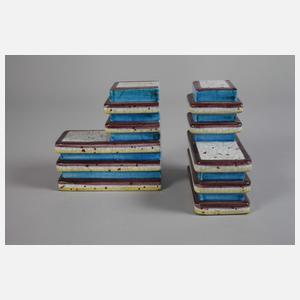 Karlsruhe Paar Buchstützen