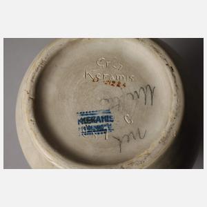 Keramis Belgien Art déco-Vase