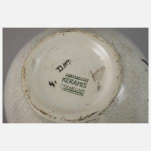 Keramis Belgien Art déco-Vase