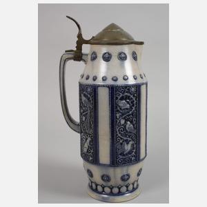 Westerwald Bierkanne Art déco