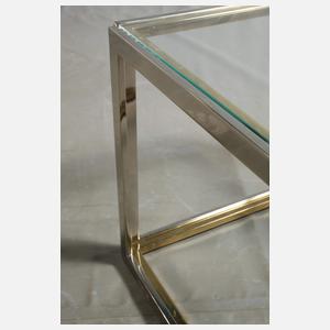 Couchtisch und zwei Beistelltische