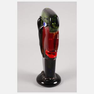 Gilde Glass Art Skulptur Doppelgesicht