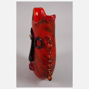 Gilde Glass Art Gesichtervase