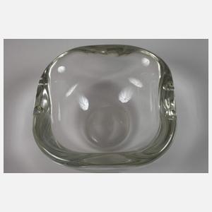 Alfredo Barbini Murano große Aschenschale