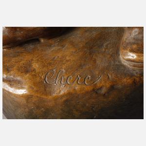 Cherc, Mädchen mit Korb