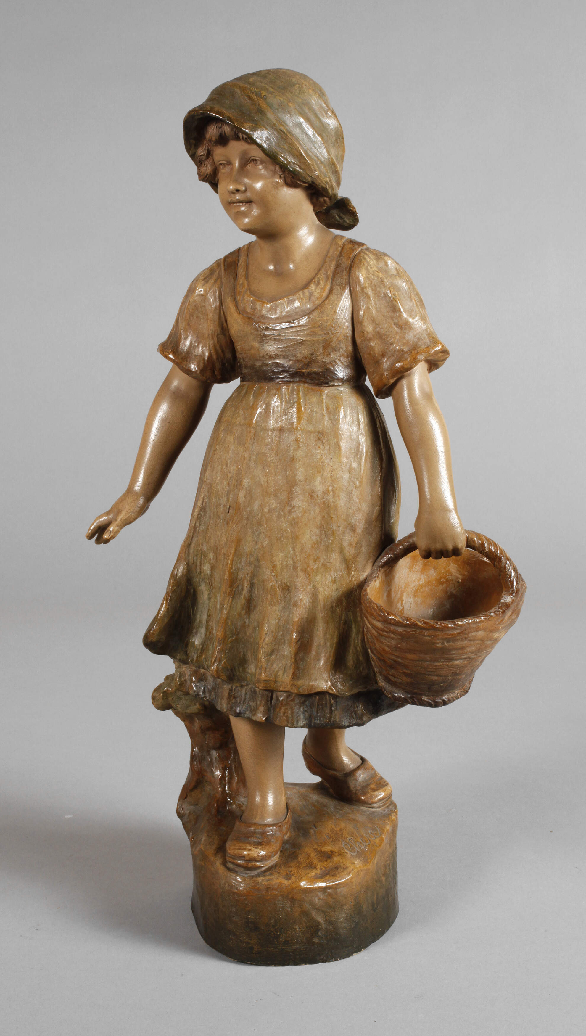 Cherc, Mädchen mit Korb