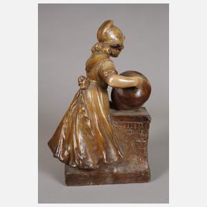 Holländische Magd am Kochherd