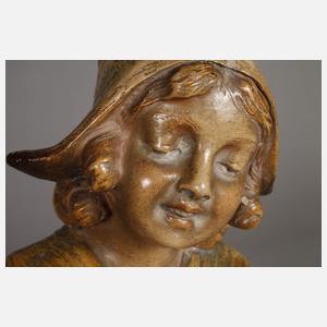 Holländische Magd am Kochherd