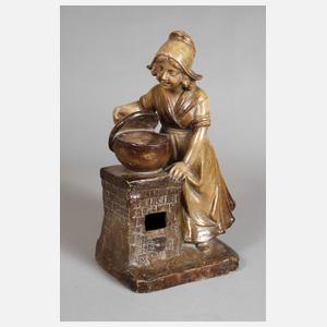 Holländische Magd am Kochherd