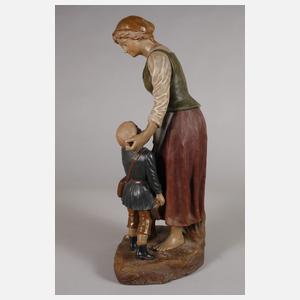 Amédée Joliveaux, Mutter mit Kind