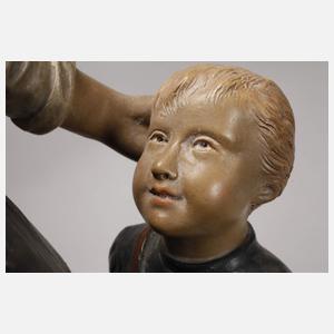 Amédée Joliveaux, Mutter mit Kind