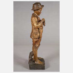 Cherc, "Negerknabe fischend"