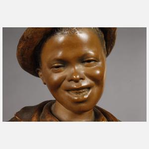 Cherc, "Negerknabe fischend"