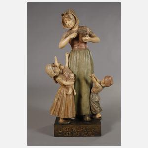 Figurengruppe "Unser täglich Brot gieb uns heute"