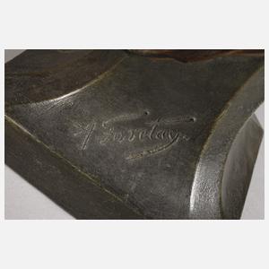 Alfred Jean Foretay, Büste "Die Fütterung"