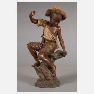 Leranbourg, "Fischerknabe (Neger)"