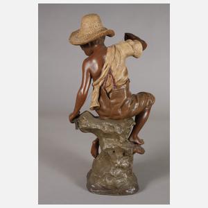 Leranbourg, "Fischerknabe (Neger)"