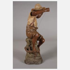 Leranbourg, "Fischerknabe (Neger)"