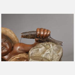 Leranbourg, "Fischerknabe (Neger)"