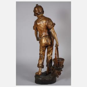 J. Dupré, großer Knabe mit Korb