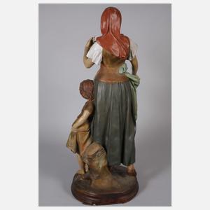 Luca Madrassi, Bäuerin mit Kind