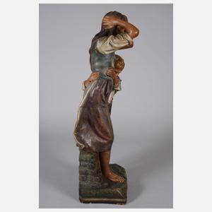 Lorenzo Vergnano, "Vom Gewitter überrascht"