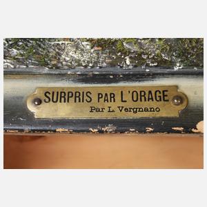 Lorenzo Vergnano, "Vom Gewitter überrascht"