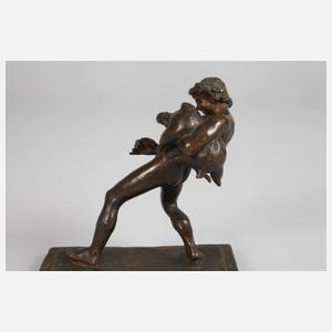 Antikenrezeption Satyr mit Weinschlauch