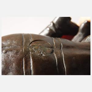 Albert Moritz Wolff, Kosakenpaar zu Pferde