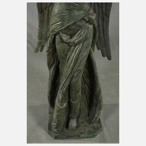 Große Gartenplastik Engel