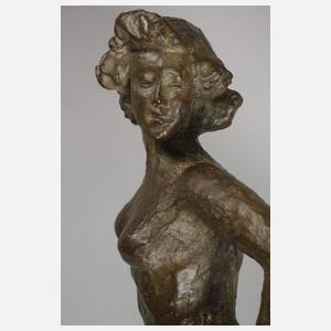 Johann Michael Bossard, attr., Akttänzerin