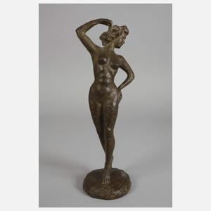 Johann Michael Bossard, attr., Akttänzerin