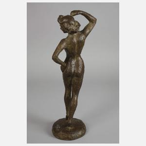 Johann Michael Bossard, attr., Akttänzerin