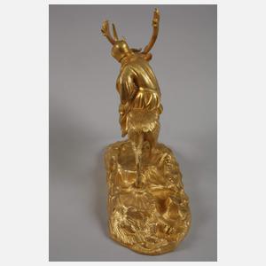 Tangermünder Jungfrau auf Hirsch