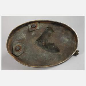 Faun mit Schmetterling