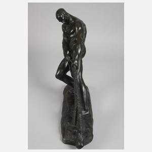 Karl P. Kowalczewski, Fischer beim Netzeinholen