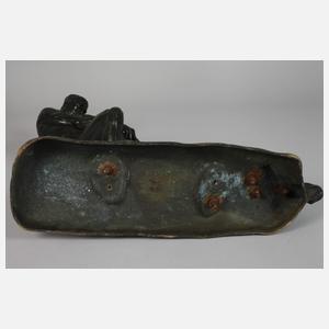 Karl P. Kowalczewski, Fischer beim Netzeinholen