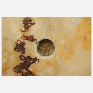 Senter, Mädchenbüste "Méditation" Alabaster