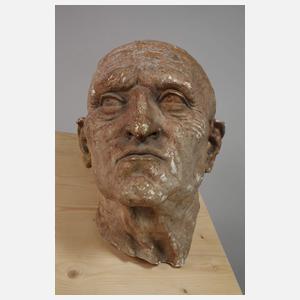 Kopfstück eines älteren Herren