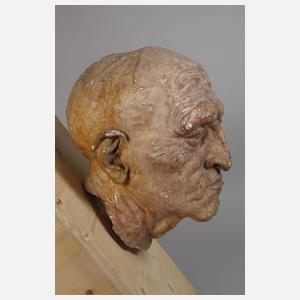 Kopfstück eines älteren Herren