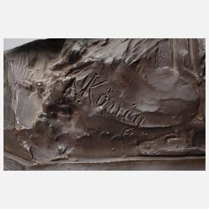 Amphora zwei junge Krieger