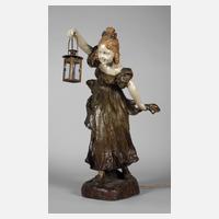 Dublanc, figürliche Salonlampe111