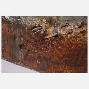 Goldscheider Wien "Der Seifenbläser"