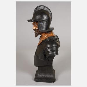 Goldscheider Wien Büste Don Quijote