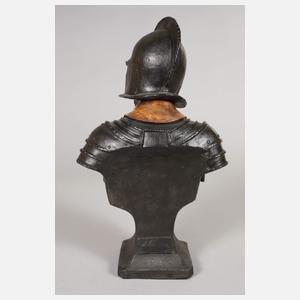 Goldscheider Wien Büste Don Quijote