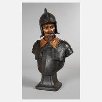 Goldscheider Wien Büste Don Quijote111