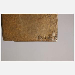 Anton Puchegger, Uhrengehäuse mit Vollblutpferd