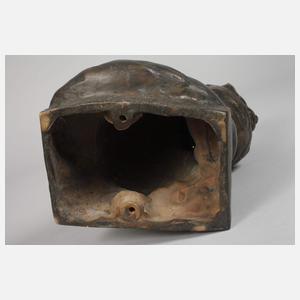 August Göhring, sitzende Katze