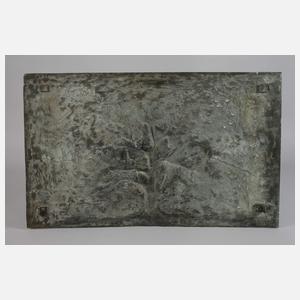 Klaus Wiedmann, Relief eines Baums mit Vogel